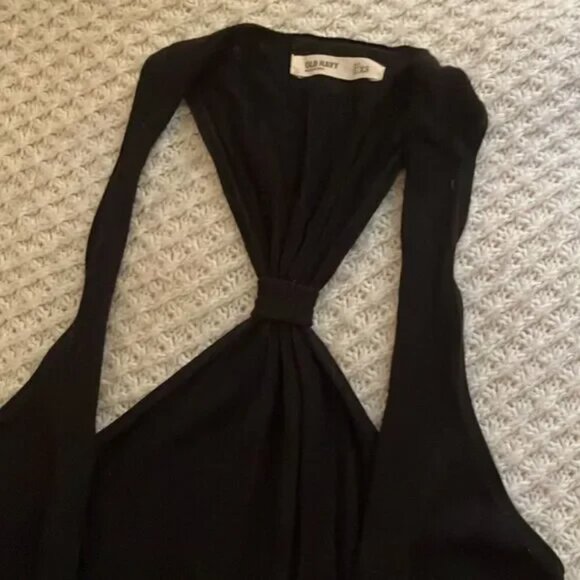 Old Navy Black Flyaway Racerback Vest Size Extra Small - Picture 2 of 5